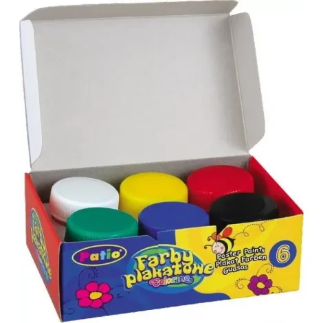 Farby plakatowe Colorino, 6 kolorów x 20ml - 2